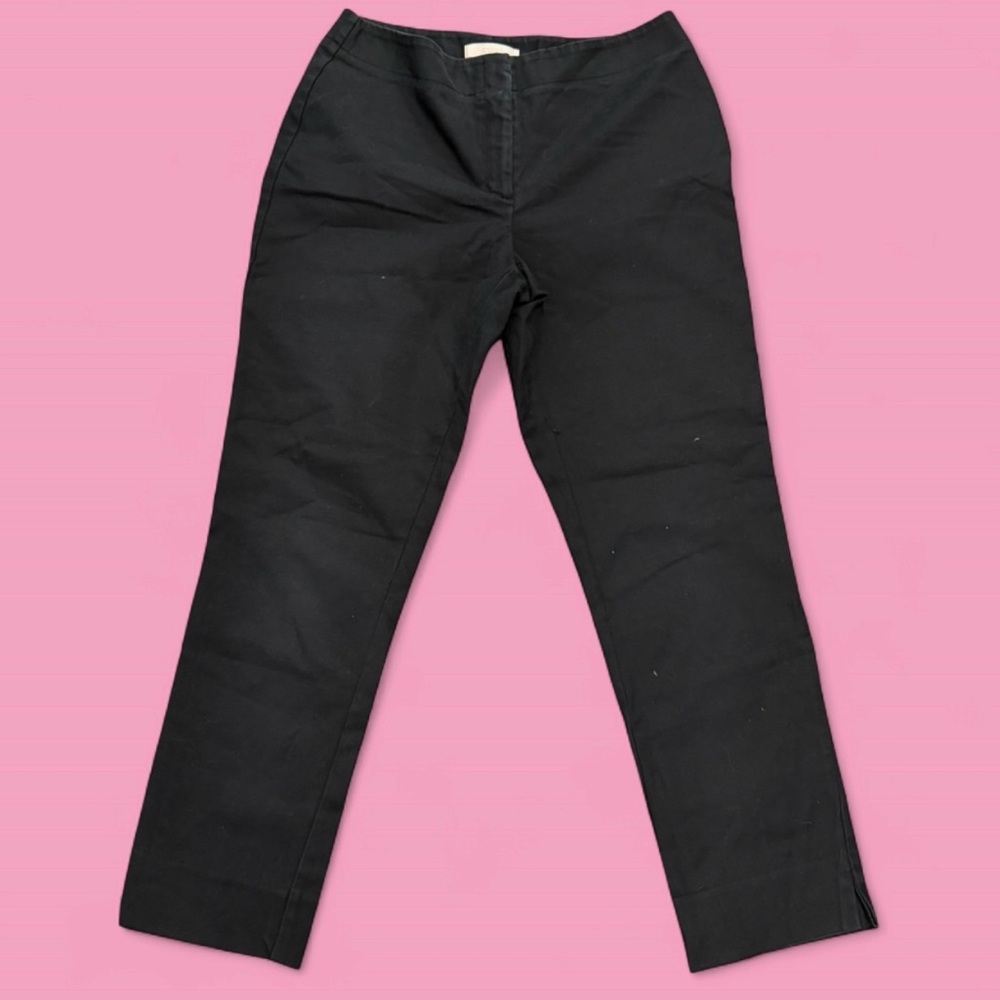 Chicos black cotton pants